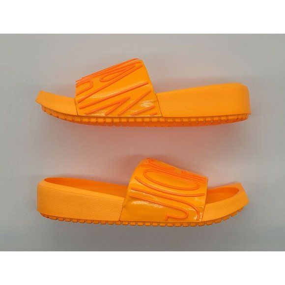 Nike Women's Jordan NOLA Slides 'Bright Citrus' CZ8027-800 - Picture 2 of 9